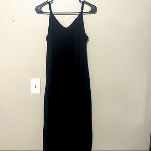 V neck Maxi dress with pockets